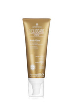 360° Body Glow olie-gel met gouden glow, SPF en geschikt voor een gevoelige huid bij Lisa Bosmans Skincare