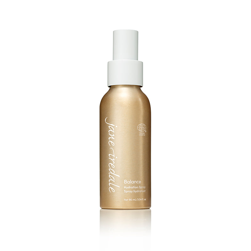 Jane Iredale Hydration Sprays - Verfrissende en hydraterende gezichtssprays voor langdurige make-up en een stralende huid. Beschikbaar online en in onze winkels in Balen bij Lisa Bosmans Skincare, ideaal voor alle huidtypen.
