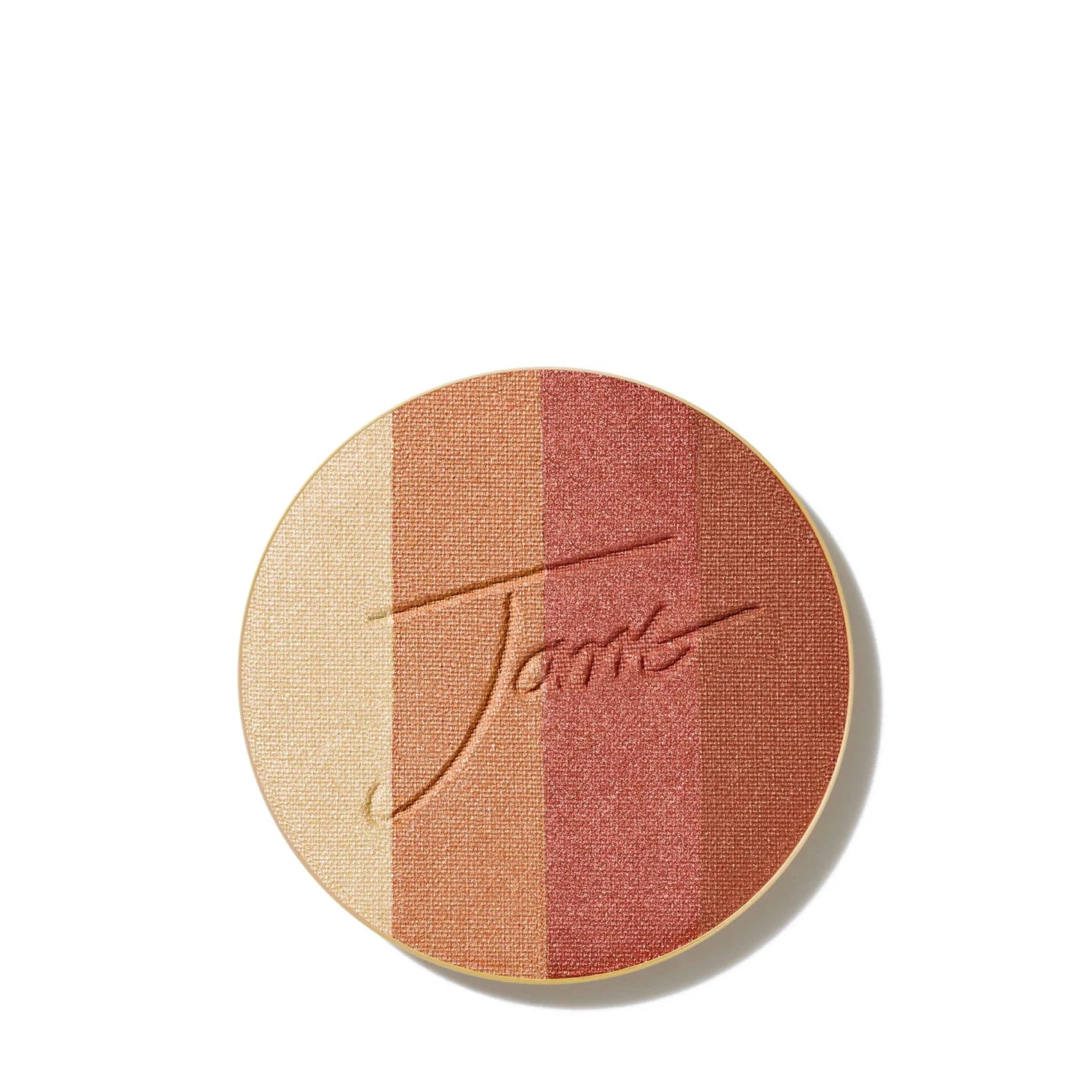 Glow Bronzer refill van Jane Iredale in 4 kleuren, multifunctioneel als blush, oogschaduw, highlighter en contour bij Lisa Bosmans Skincare