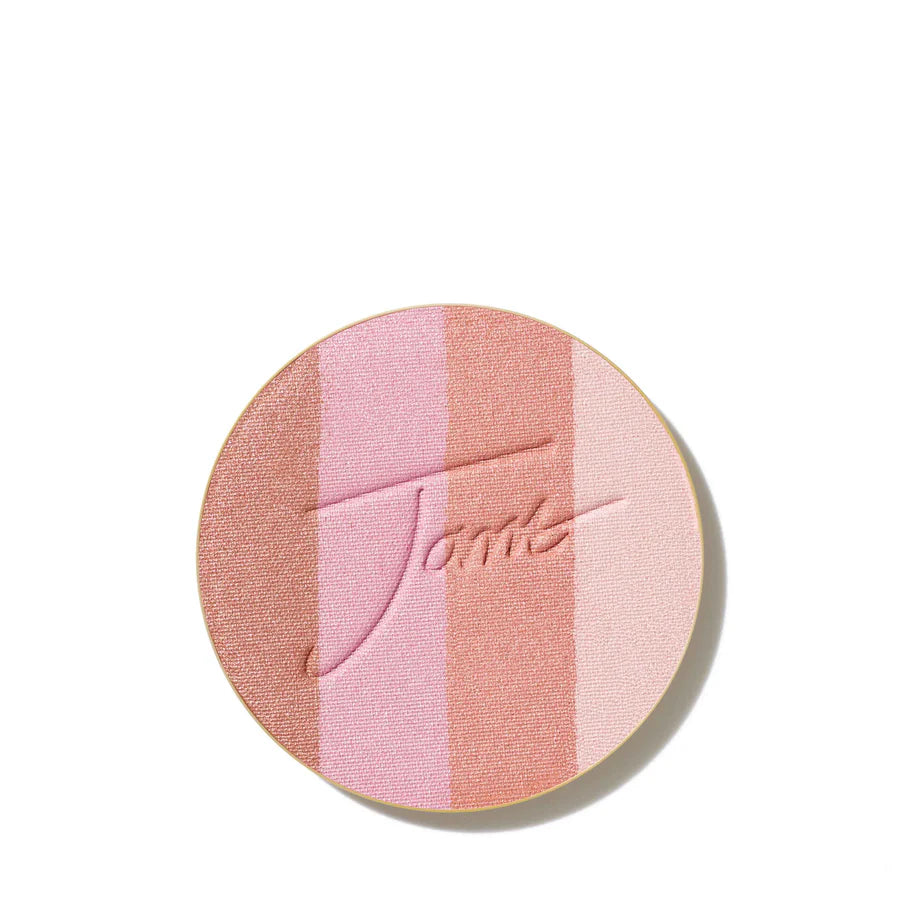 Glow Bronzer refill van Jane Iredale in 4 kleuren, multifunctioneel als blush, oogschaduw, highlighter en contour bij Lisa Bosmans Skincare