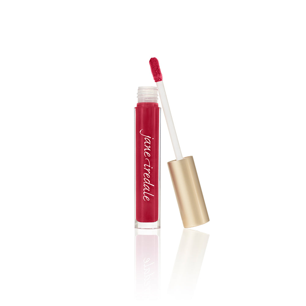 Rode lipgloss met langdurige hydratatie en verzorging voor vollere, soepelere lippen bij Lisa Bosmans Skincare