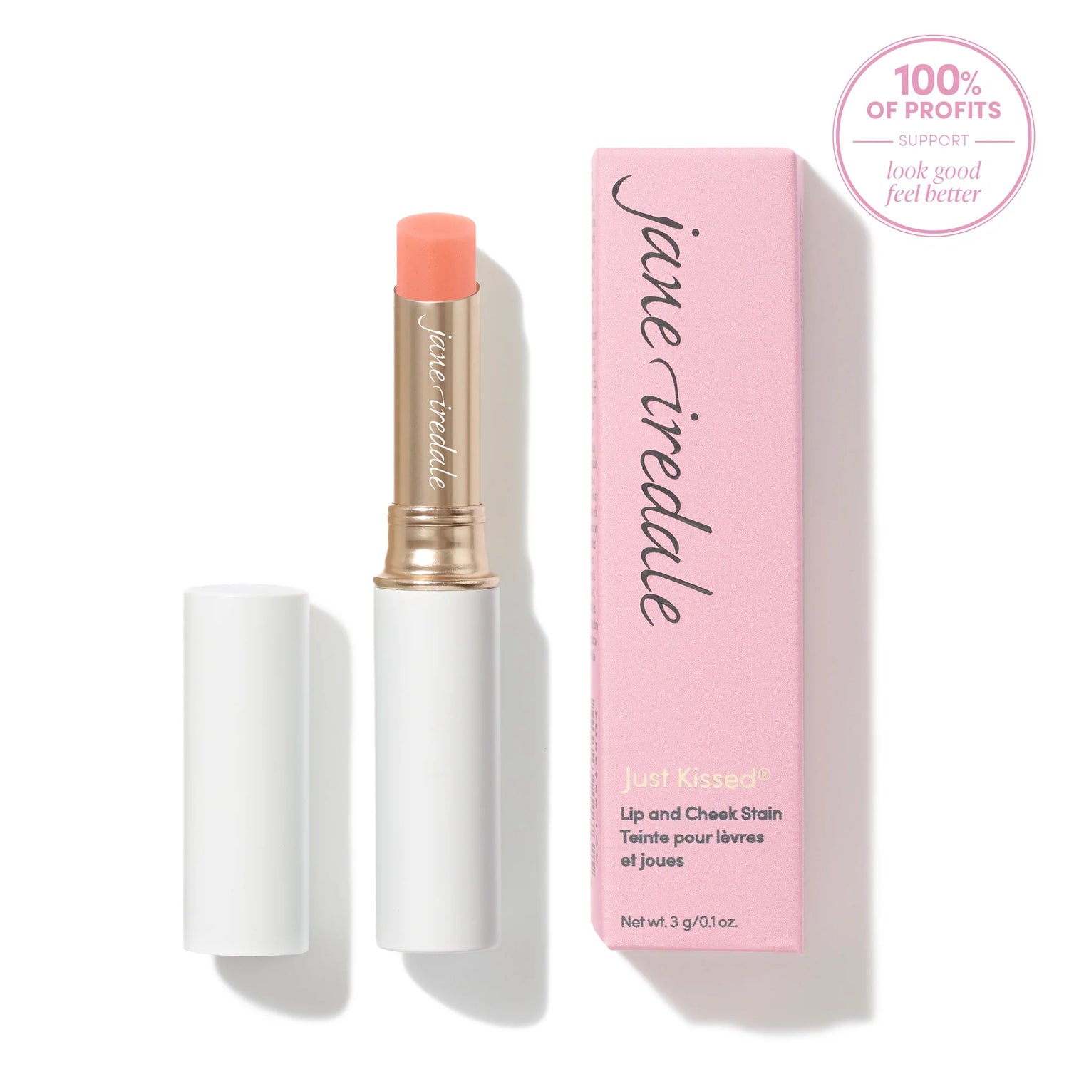 Just Kissed jane irdale Liptint think Pink edition