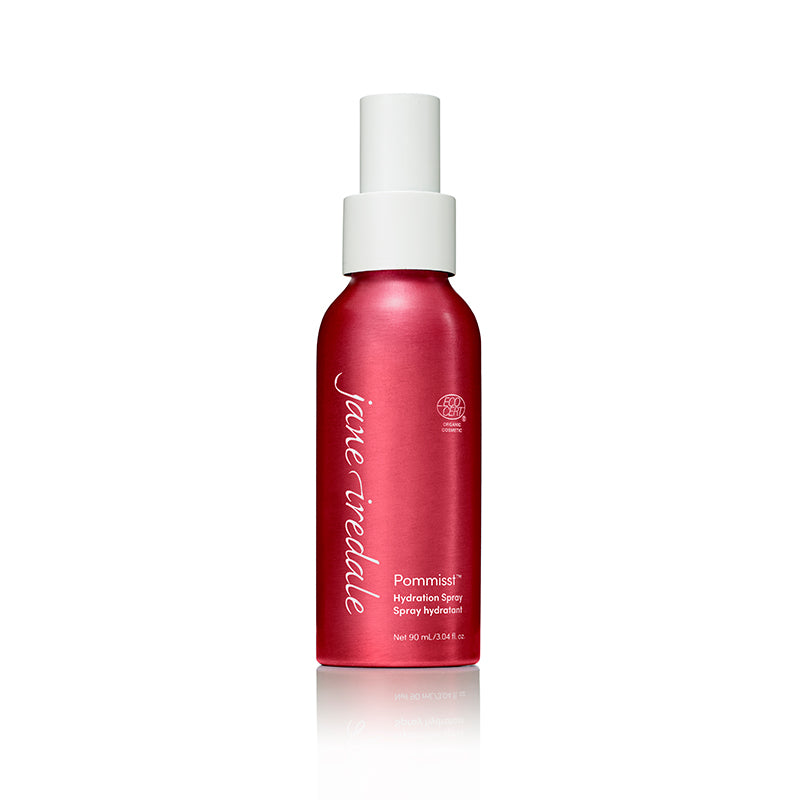 Jane Iredale Hydration Sprays - Verfrissende en hydraterende gezichtssprays voor langdurige make-up en een stralende huid. Beschikbaar online en in onze winkels in Balen bij Lisa Bosmans Skincare, ideaal voor alle huidtypen.