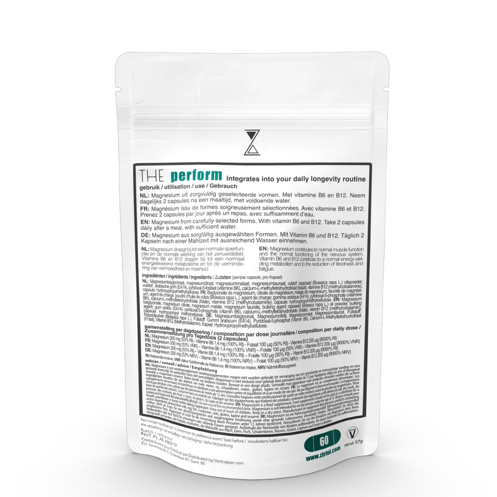 Zirtui - THE perform - magnesium