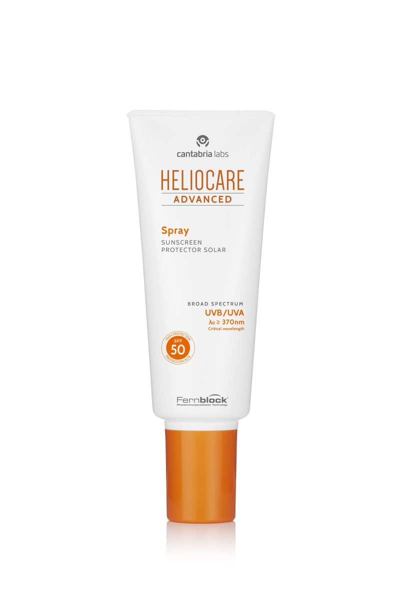 Lichte crèmespray zonnebescherming SPF 50, waterbestendig, snel intrekkend en geschikt voor alle huidtypes bij Lisa Bosmans Skincare
