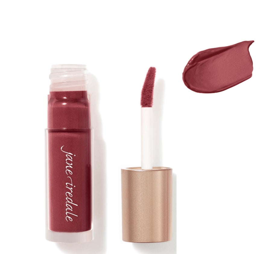 Beyond matte lip fixation in Brazen voor een langhoudende lippenstift van Jane Iredale bij Lisa Bosmans Skincare 