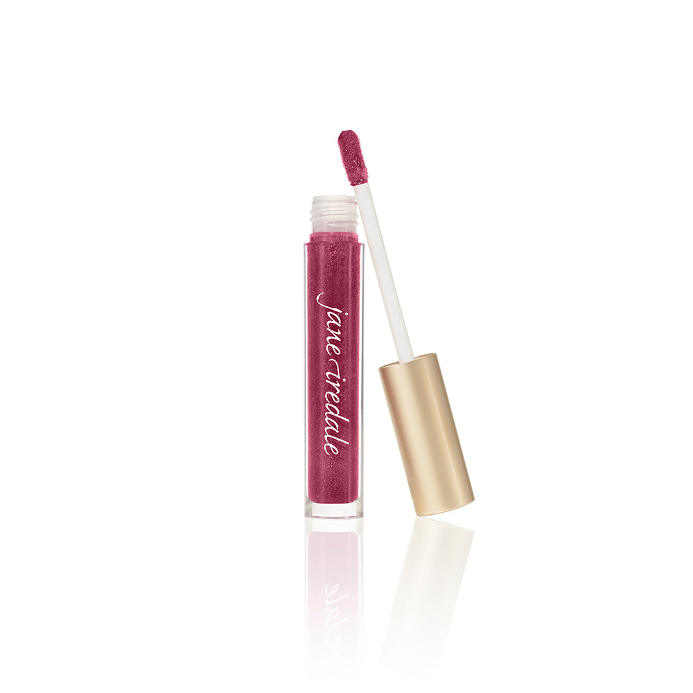 Herstellende paarse lipgloss en lipbalm van Jane Iredale bij Lisa Bosmans Skincare