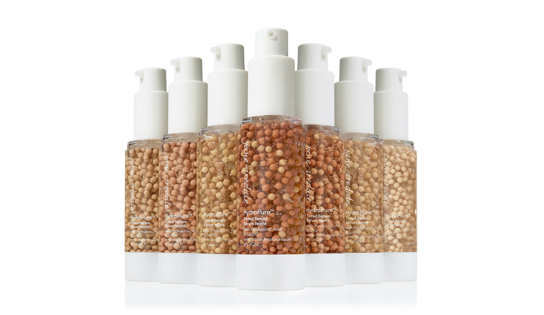 Verschillende tinten serum voor een egale en stralende teint bij Lisa Bosmans Skincare