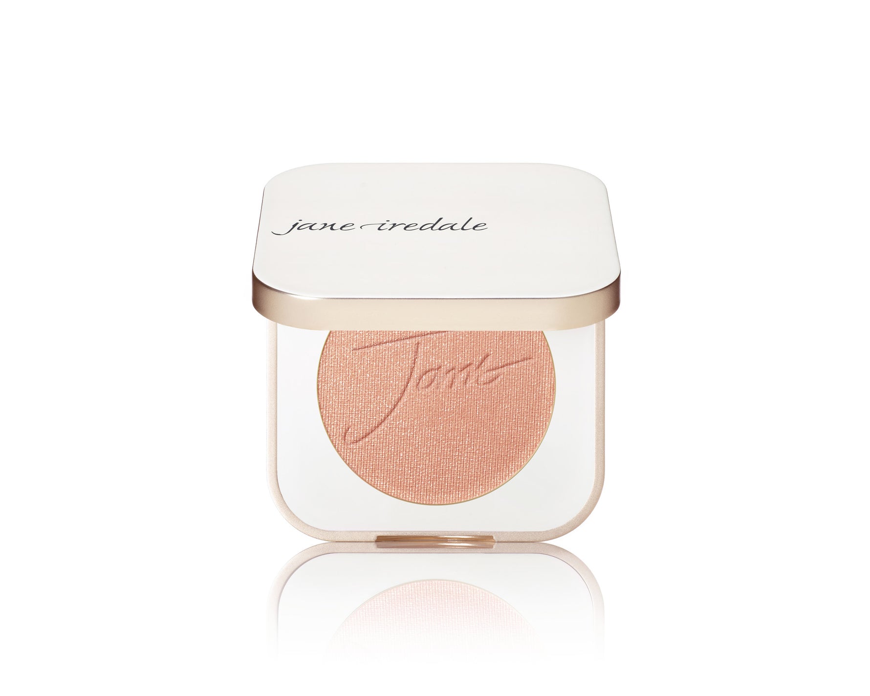 Goudkleurige blush die sterk gepigmenteerd is voor ogen, lippen en wangen bij Lisa Bosmans Skincare
