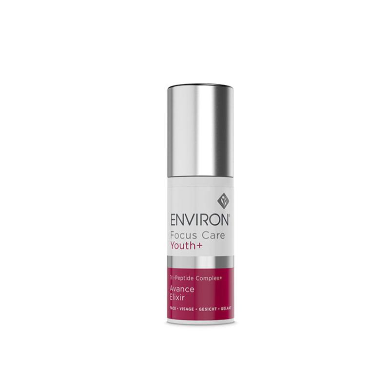 Serum Tri-Peptide Complex+ Avance Elixir van Environ bij Lisa Bosmans Skincare zorgt voor een gehydrateerde, verstevigde en egale huid